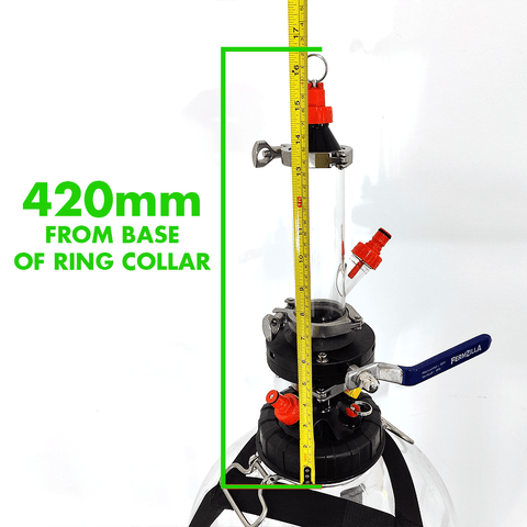 FermZilla Butterfly Valve 2" TC x 2" TC - Nylon Dump & Transfer Valve