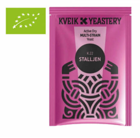 Kveik Yeastery K.22 Stalljen Organic Dry Yeast 7g
