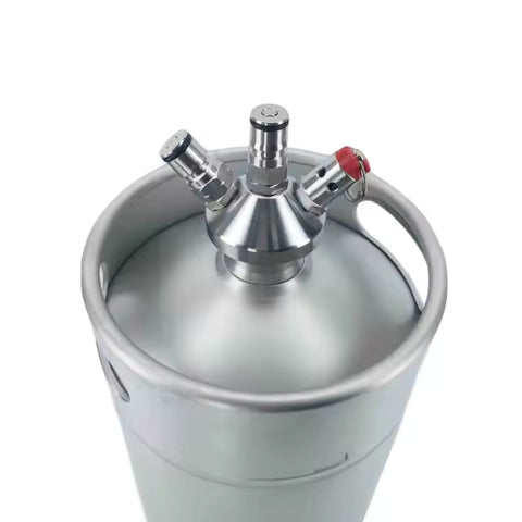 Mini Keg Ball Lock Tapping Head with Silicone Dip Tube