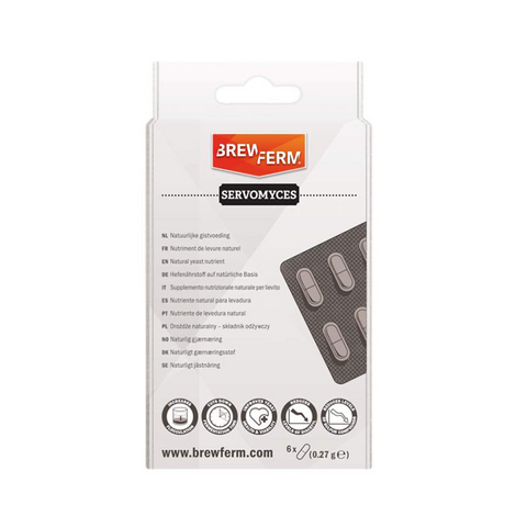 Brewferm Servomyces Yeast Nutrient - 10 Capsules