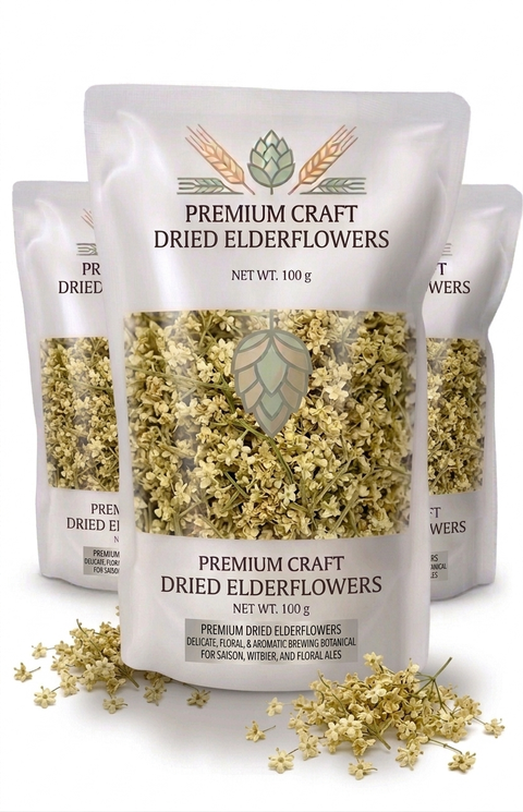 Elderflowers - Delicate Floral Brewing Spice for Saison & Fruit Ales