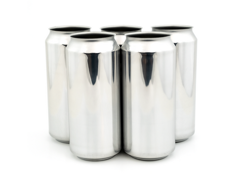 440ml Silver Beer Cans (Lids Not Included) | Homebrew Canning Supplies