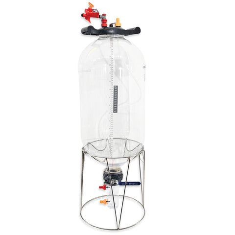 FermZilla Tri-Conical 55L Easy-Grip Pressure Fermenter Starter Kit