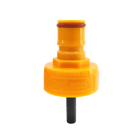 Yellow Multi Liquid Post Plastic Carbonation Cap