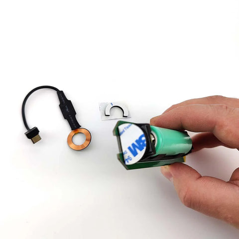 Barebones Wireless Charging Kit for RAPT Pill Hydrometer – Coil & Weights Only