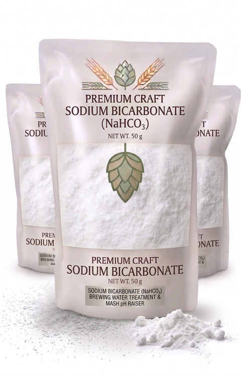 Sodium Bicarbonate (NaHCO₃) - Brewing Water Treatment & Mash pH Raiser