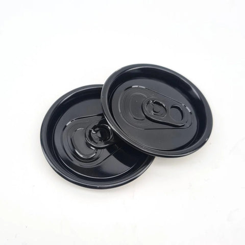 CDL 202 Black Lids for Beer Cans