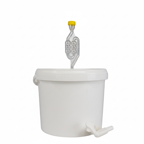 Fermentation Bucket – 6 L with Airlock & Tap (Without Holes)