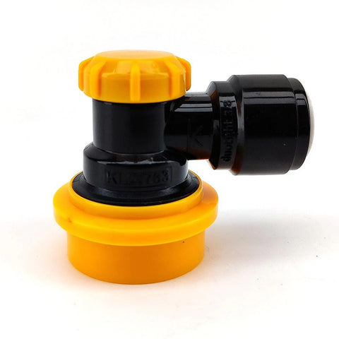 duotight 9.5mm (3.8) Ball Lock Disconnect (Grey + Red Gas)