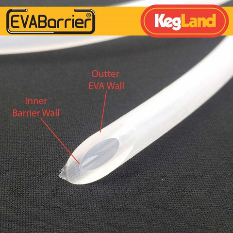 EVABarrier Beer Line 4mm ID x 8mm OD