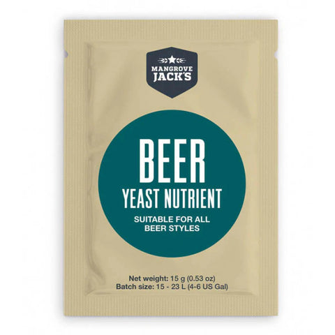 Mangrove Jack's Beer Nutrient 15g - Single-Batch Yeast Nutrient Sachet