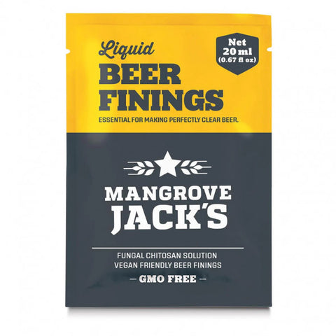 Mangrove Jack's Liquid Beer Finings 20ml - Vegan Chitosan Clarifier