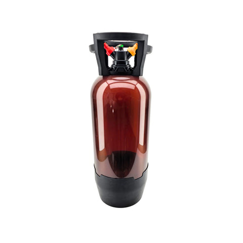 Oxebar Monolayer PET Pressure Keg 20 L – Amber, Floating Dip Tube & Tap Head
