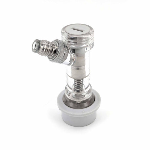 Premium Ball Lock Disconnect MFL (Grey/Gas) With Integrated Check Valve