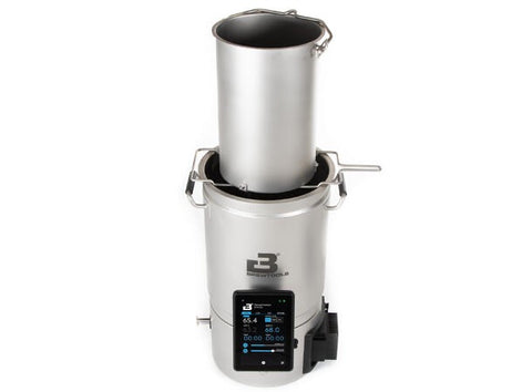 Brewtools B25 All-In-One Brewing System - Compact 230V Electric Brewery with Integrated Cooling Jacket