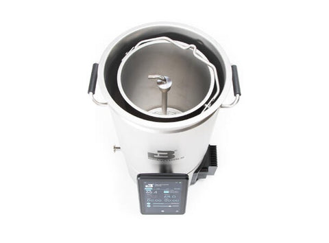 Brewtools B25 All-In-One Brewing System - Compact 230V Electric Brewery with Integrated Cooling Jacket