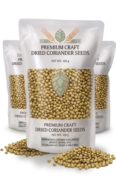 Coriander Seeds - Spicy Citrus Brewing Spice for Witbier & Saison