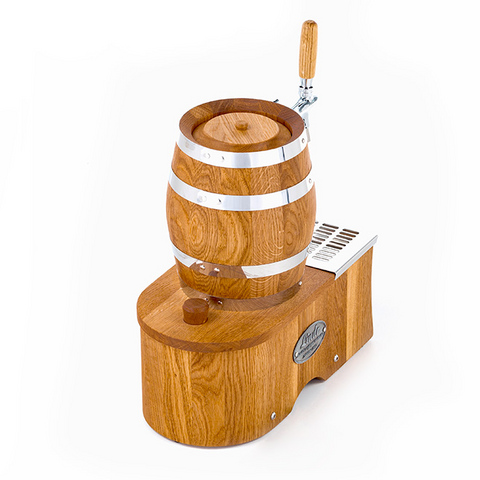 Lindr SOUDEK 20 New Green Line - Oak & Stainless Steel Beer Cooler & Draught Dispenser