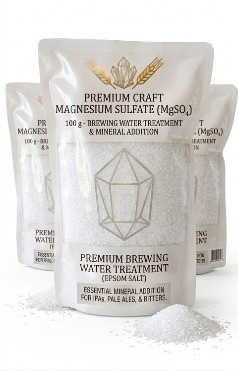 Magnesium Sulfate (MgSO₄) - Brewing Water Treatment & Mineral Addition