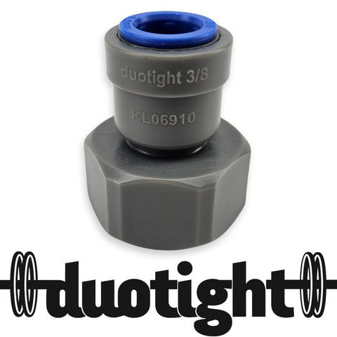 duotight - 9.5mm (3/8”) Female x 5/8” Female Thread