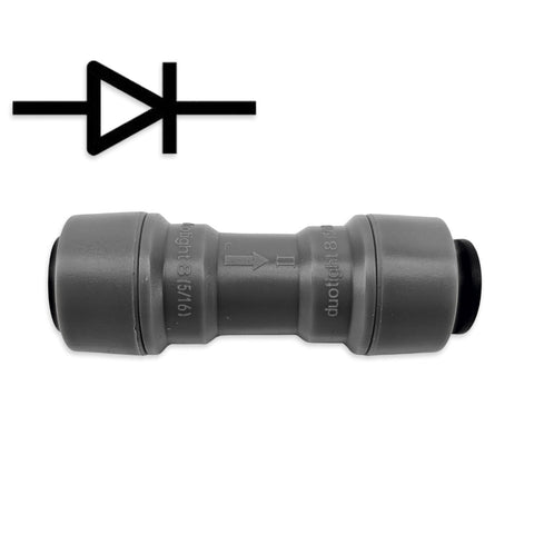 duotight - 8mm (5/16”) Female x 8mm (5/16”) Female One Way Check Valve