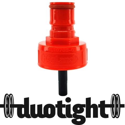Red Multi Gas Post Plastic Carbonation Cap