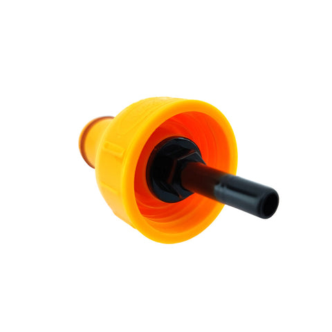 Yellow Multi Liquid Post Plastic Carbonation Cap