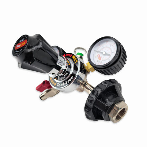 MK5 CO2 Regulator - Tool-Free - Dual Gauge (4.5bar PRV & 65psi Gauge)