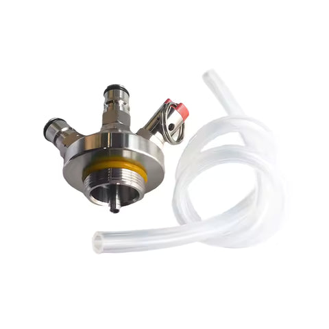 Mini Keg Ball Lock Tapping Head with Silicone Dip Tube