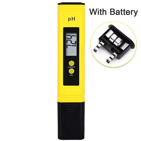 Digital pH Meter with Battery