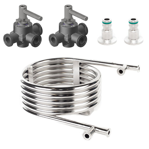 Brewtools Counterflow Chiller Kit B50 - Wort Chiller with CleanCore