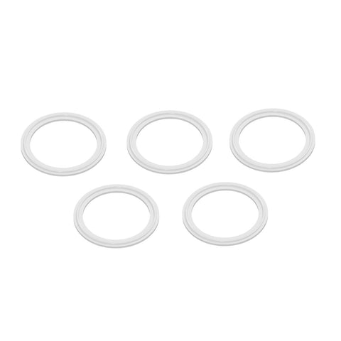 Brewtools TC Gasket 2" - 5-Pack White Food-Grade Silicone Gaskets