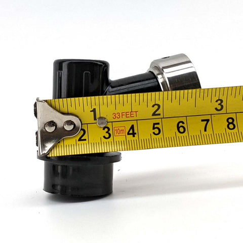 Ball Lock Disconnect (Black/Liquid) With Integrated Tap Shank & Collar