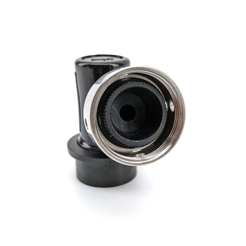 Ball Lock Disconnect (Black/Liquid) With Integrated Tap Shank & Collar