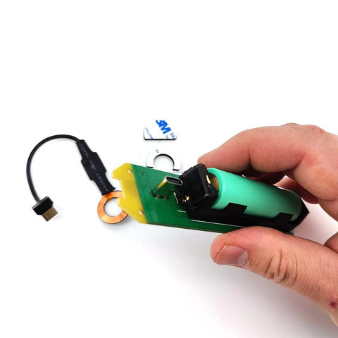 Barebones Wireless Charging Kit for RAPT Pill Hydrometer – Coil & Weights Only