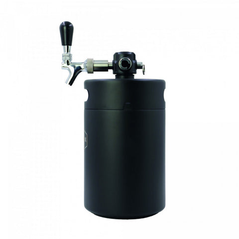 Brew Monk 4L Mini Keg - Complete Serving System with Integrated Regulator