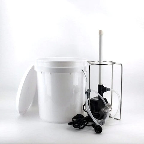 Bucket Blaster Keg & Fermenter Washer Kit — Powered CIP Cleaning System for Homebrewing