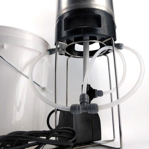 Bucket Blaster Keg & Fermenter Washer Kit — Powered CIP Cleaning System for Homebrewing