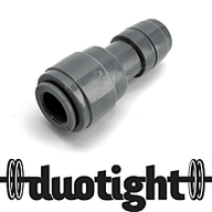 duotight - 6.35mm (1/4") Female x 9.5mm (3/8") Female Reducer