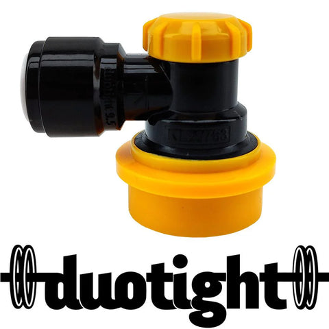 duotight 9.5mm (3.8) Ball Lock Disconnect (Grey + Red Gas)