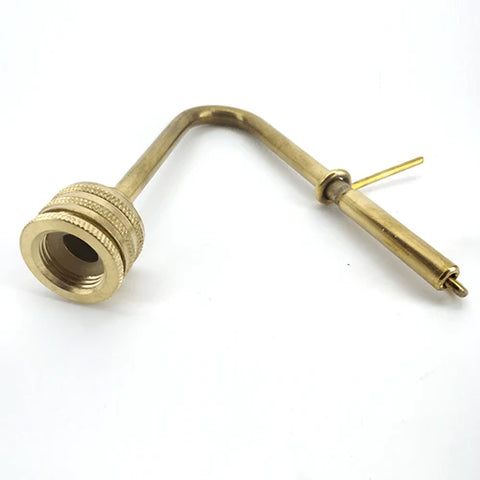 Faucet Jet Carboy & Beer Bottle Washer - Brass Tap-Mounted Rinser