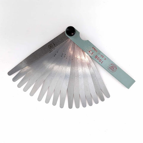 Feeler Gauge 17 Blade Set 0.02-1mm