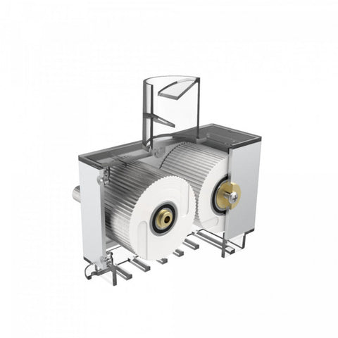Grainfather Electric Grain Mill with Bamboo Mounting Board - Motorised Two-Roller Malt Mill