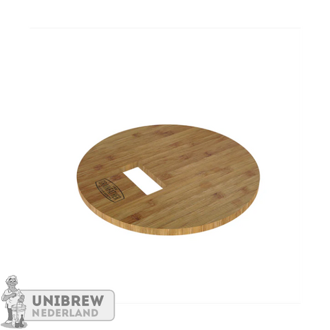 Grainfather Grain Mill Bamboo Mounting Board — Dedicated Mill Stand for Grainfather Grain Mill