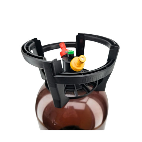 Oxebar Monolayer PET Pressure Keg 20 L – Amber, Floating Dip Tube & Tap Head