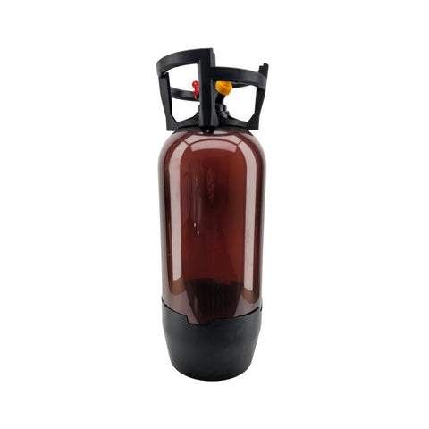 Oxebar Monolayer PET Pressure Keg 20 L – Amber, Floating Dip Tube & Tap Head