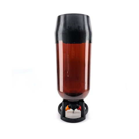 Oxebar Monolayer PET Pressure Keg 20 L – Amber, Floating Dip Tube & Tap Head