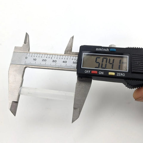 Rigid Plastic Joiner 6mm ID × 8mm OD (5/16”) - 50 mm | Duotight Compatible