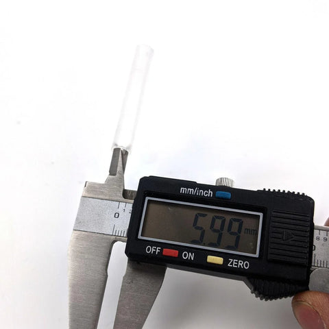 Rigid Plastic Joiner 6mm ID × 8mm OD (5/16”) - 50 mm | Duotight Compatible